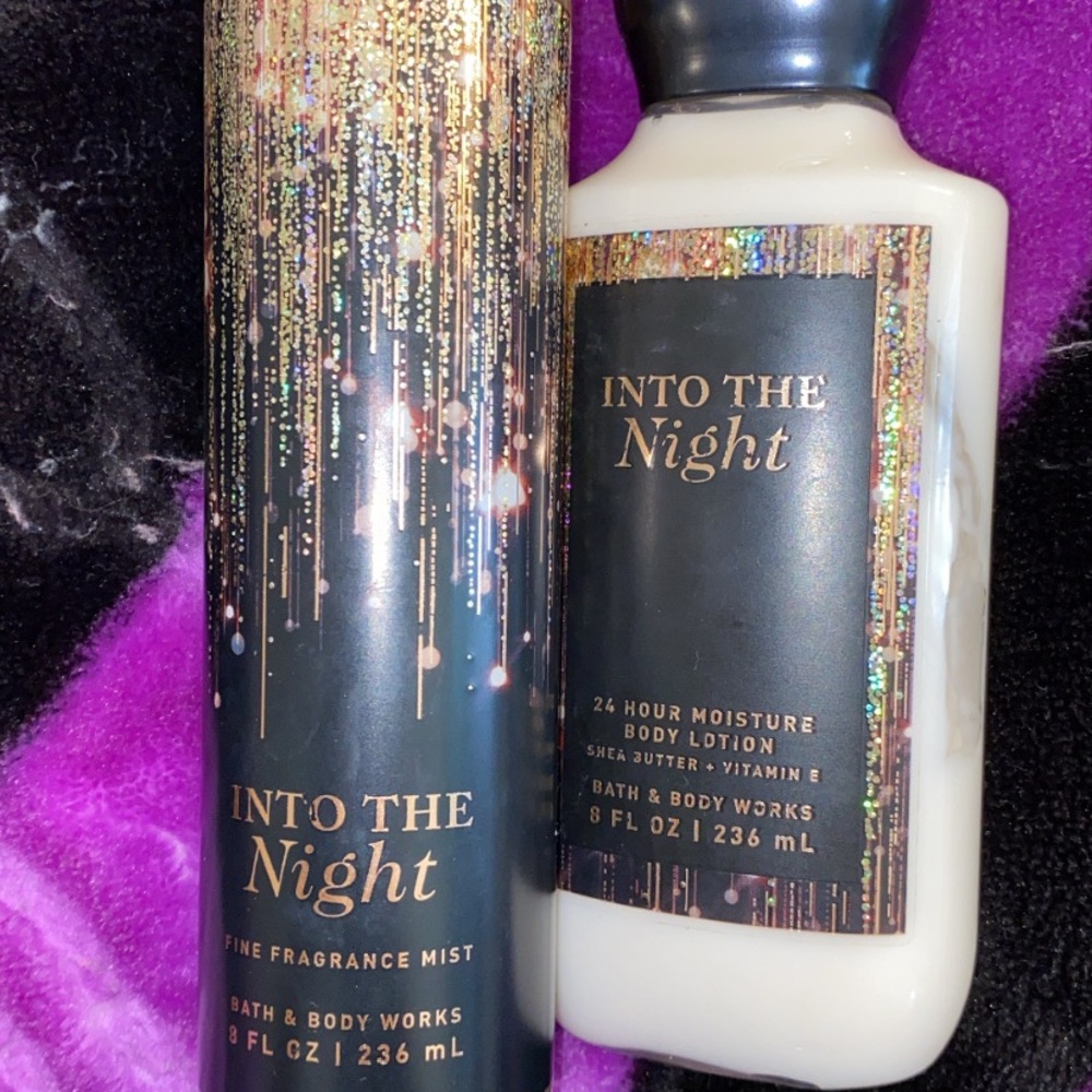 Matching body spray and lotion